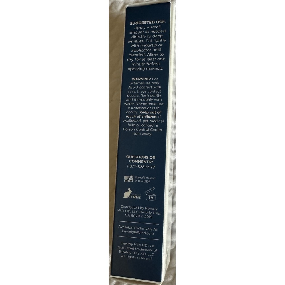 Beverly Hills MD Deep Wrinkle Filler Treatment 0.16 fl oz 5 ml DWF7729 new - Picture 4 of 7